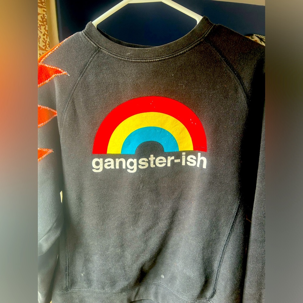 Custom made crew neck.